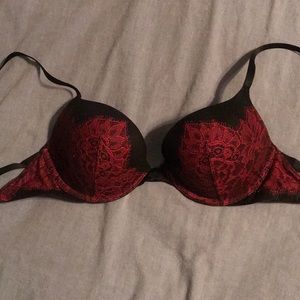Sexy padded lingerie Victoria Secret lace bra.